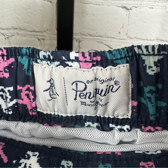 Original Penguin Multicolored Swim Trunks Size Medium - Picture 3 of 5